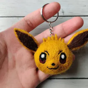 014 - Handmade Needlefelt Keychain