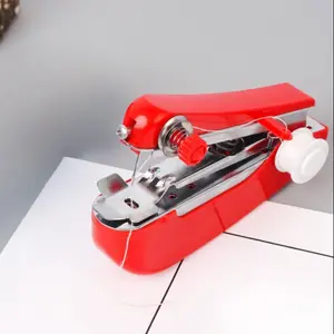 Mini Sewing Machine, Portable Handheld Sewing Device, Easy to Use Manual Tailoring, Quick Repair, No Power or Battery Required