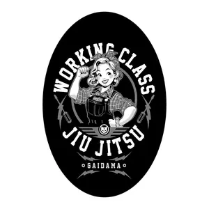 Sticker - Working Class Jiu Jitsu (Female)