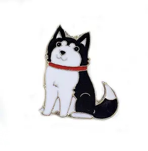 Dog Brooch Pin Set (2pcs)