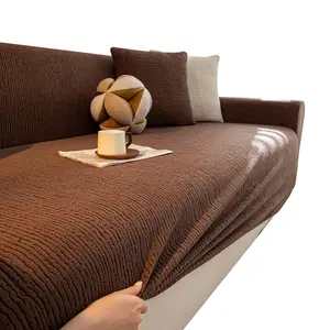 Full Cover Sofa Protector, Washable and Detachable, Anti-Slip Furniture Cover, Pet Scratch Guard, Dustproof, Reusable