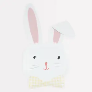 Easter Bunny Plates (x 8)