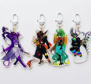 Unstable Universe MCYT Acrylic Keychains – YouTu be-Inspired Multiverse Charm, Lifesteal SMP Gaming Accessory for Fans & Collectors