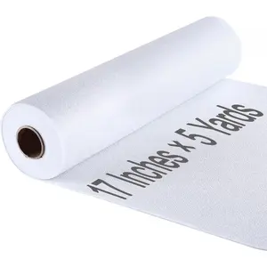Fusible Fleece Interfacing, One-Sided Loft Fusible Fleece for Sewing, Quilting, Crafts, Clothing, Bags (17 Inches x 5 Yard) Weight, Easy Iron-On Application, Projects