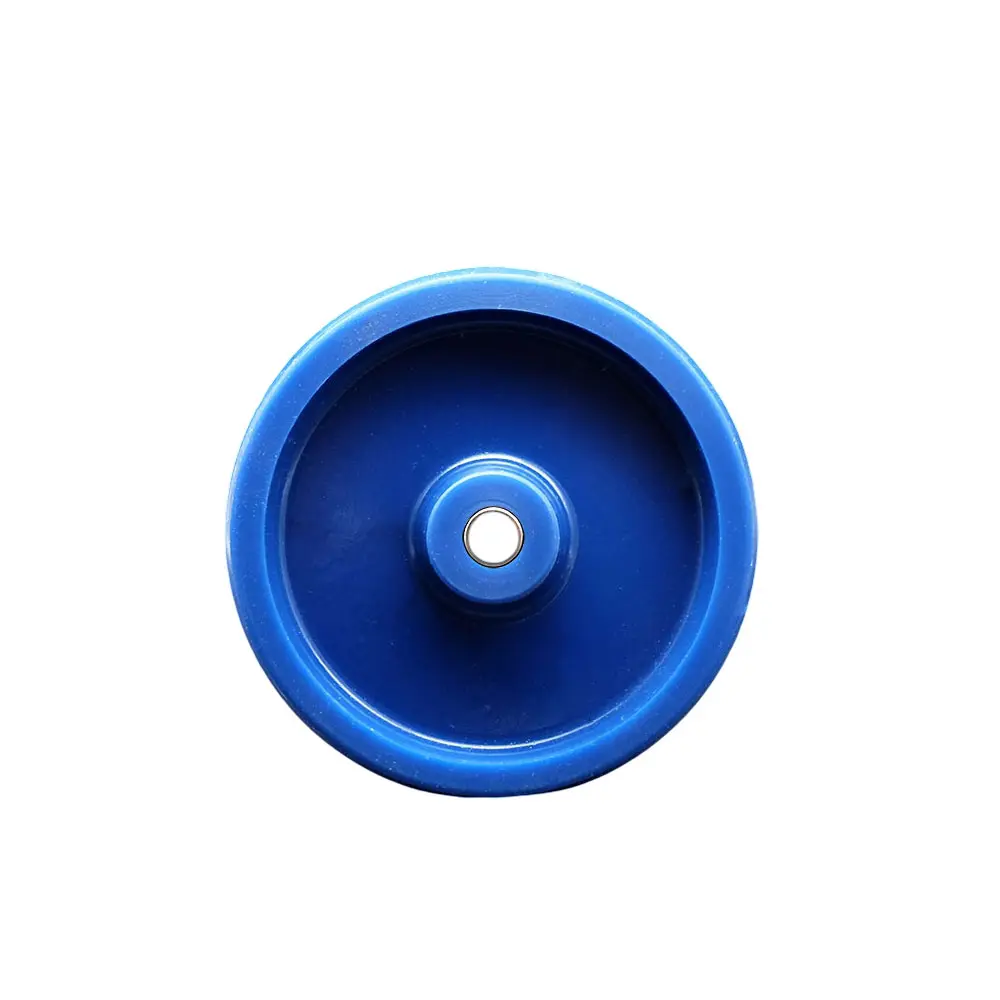 5" x 1.25" Solid Polyurethane Wheel Only - 3/8" Bore - 700 lbs Capacity per Wheel  -  Service Caster Brand