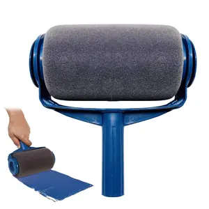 Refillable Paint Roller, DIY Home Wall Decorate Runner, Ceiling Paint Roller No Drip Kit Roller Paint Brush for Painting Ceilings Walls