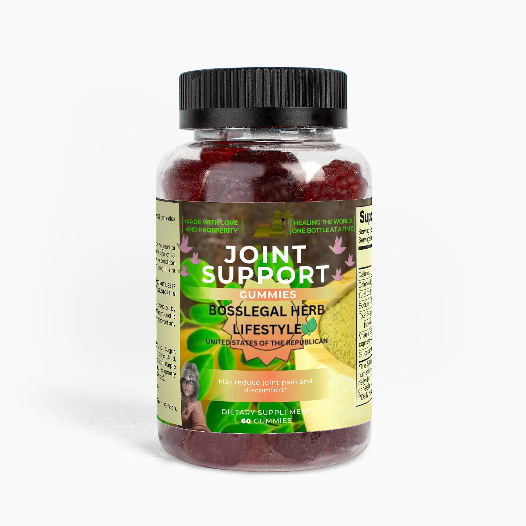 Joint Support Gummies (Adult) Supplement Edible Healthcare Fitness Dietary joint mobility
