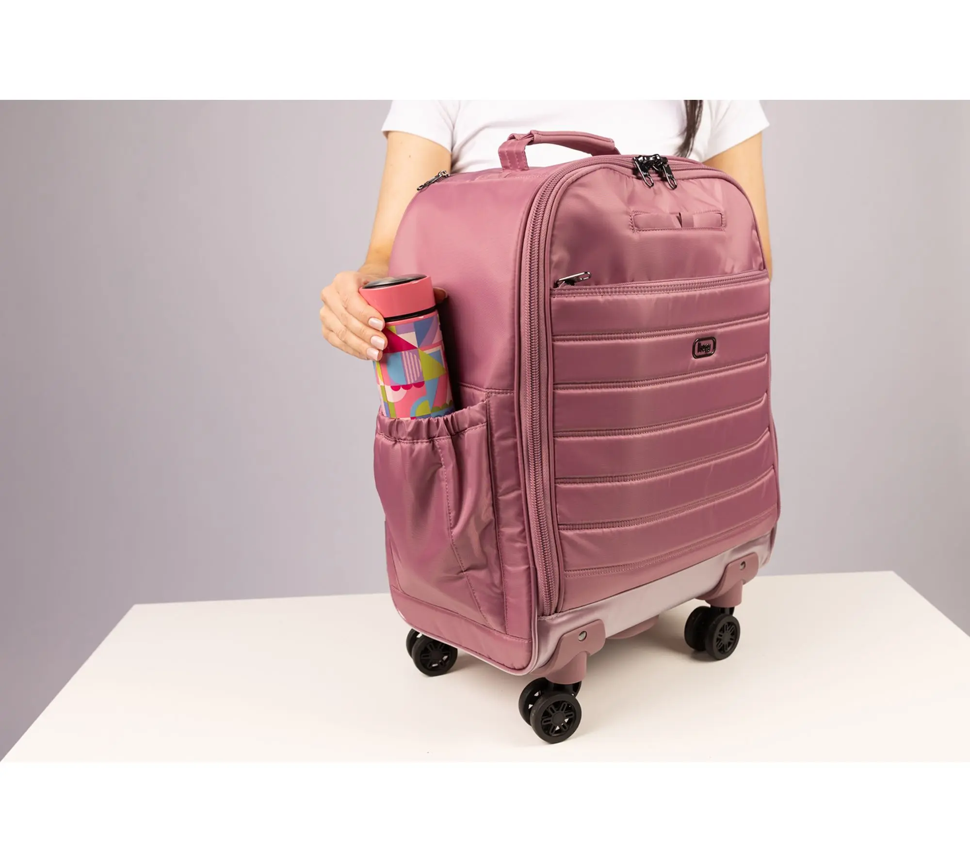 Lug Soft-Sided Quilted Travel Carry On-Porter Wheelie 2 Lug Soft-Sided Quilted Travel Carry On-Porter Wheelie 2