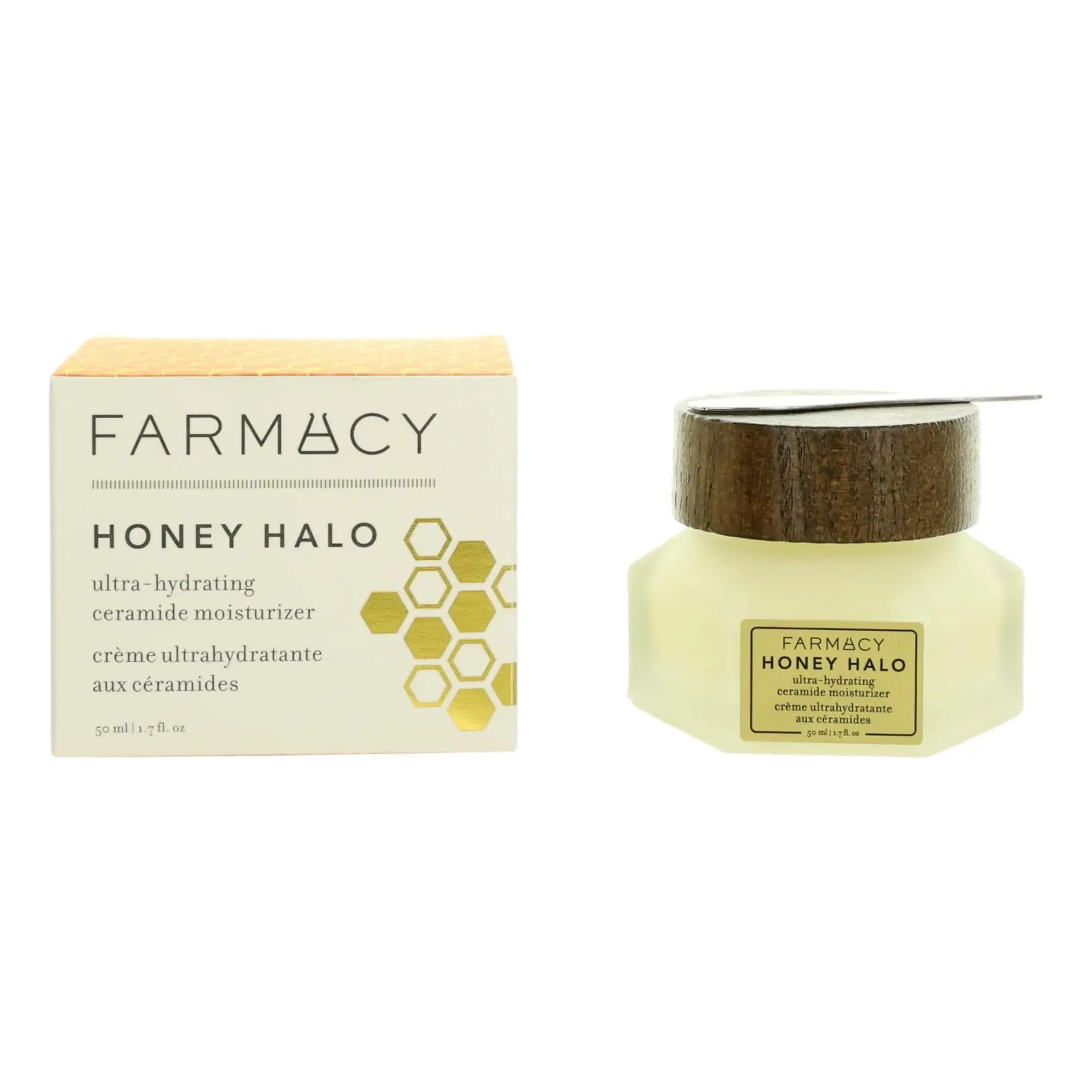 Farmacy Honey Halo by Farmacy, 1.7oz Ultra Hydrating Ceramide Moisturizer