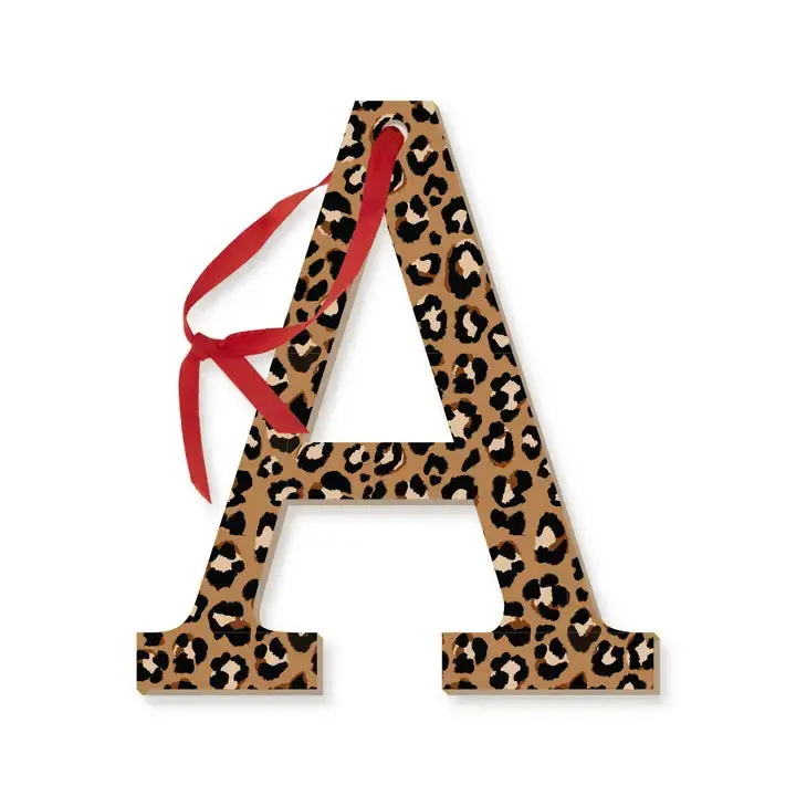 Initial Christmas Ornament #ACOR