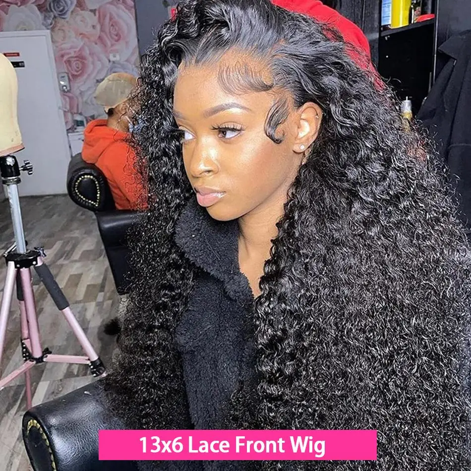 13x6 lace Kinky Curly