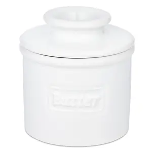 The Original Butter Bell® Crock - Cafe White