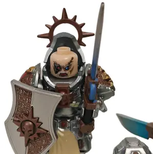 Space Marine Grey Knights Micro Action Building Block Figures