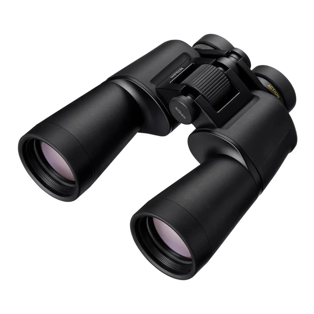 Nikon Action 12x50 Outdoor Binoculars, Multilayer-Coated Optics, Porro-Prism Design (Black)