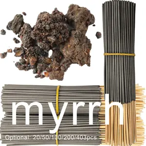 Handmade Frankincense Incense Sticks, Scented, Fragrance, Long-Lasting Aroma, Smoke Removal, Air Purification, Home, Camping, Garden, Pool, Outdoor Activities