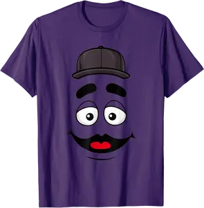 Funny Grimace Face For Halloween Costume T-Shirt - Skyelardawnv Shop 1NGB0DKPFJJZC