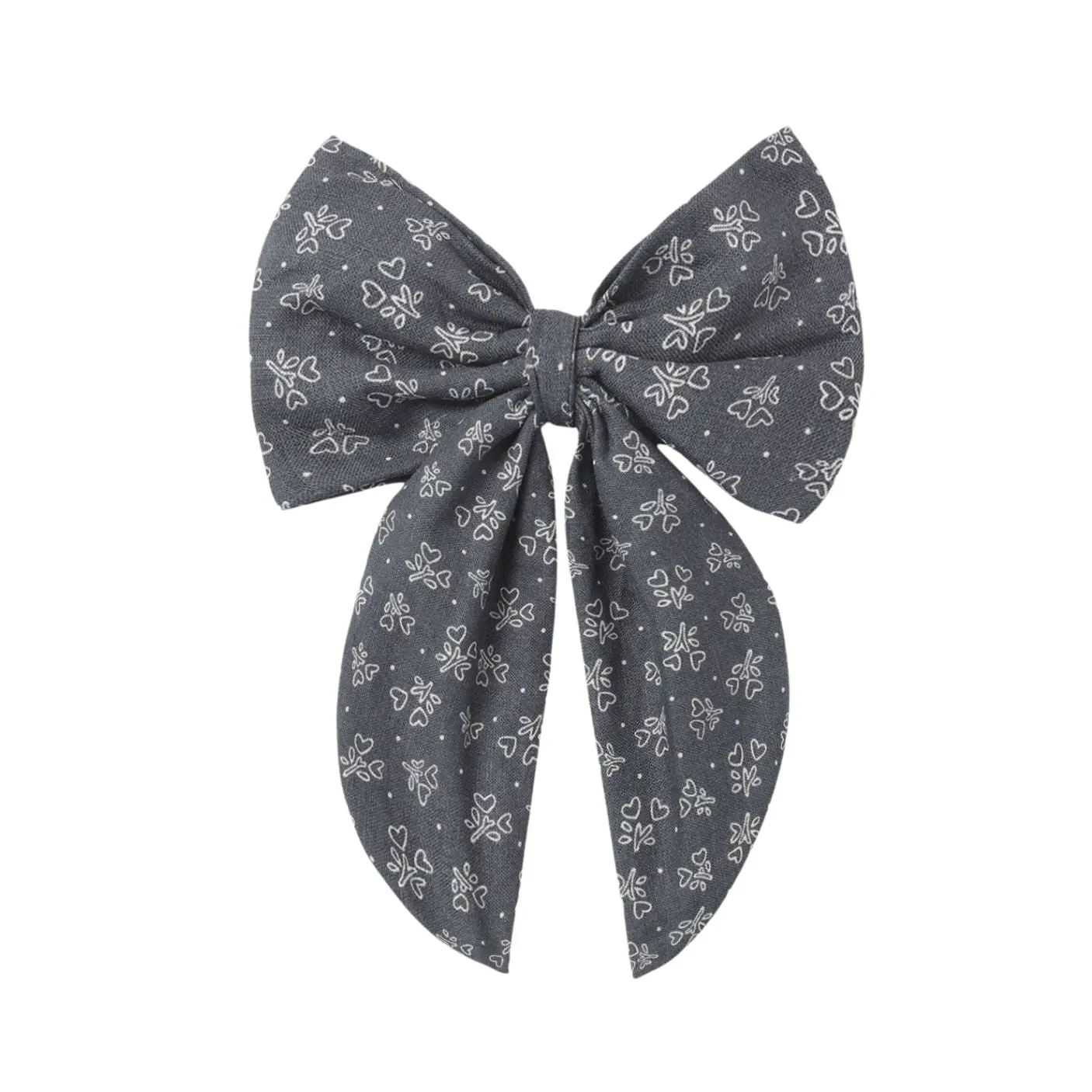 Oversized Bow - Heart Ditsy by Rylee + Cru
