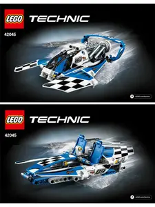 42045-Hydroplane Racer - INSTRUCTIONS ONLY
