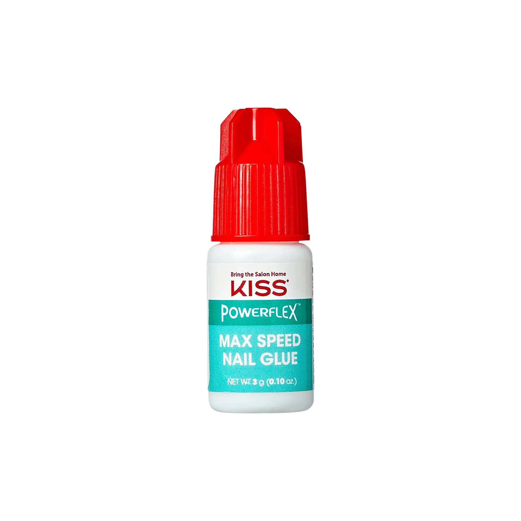 Kiss Powerflex Max Speed Nail Glue BK139 - Thin Formula for Artificial Nails Tips Wraps & Natural Nail Repair 3g