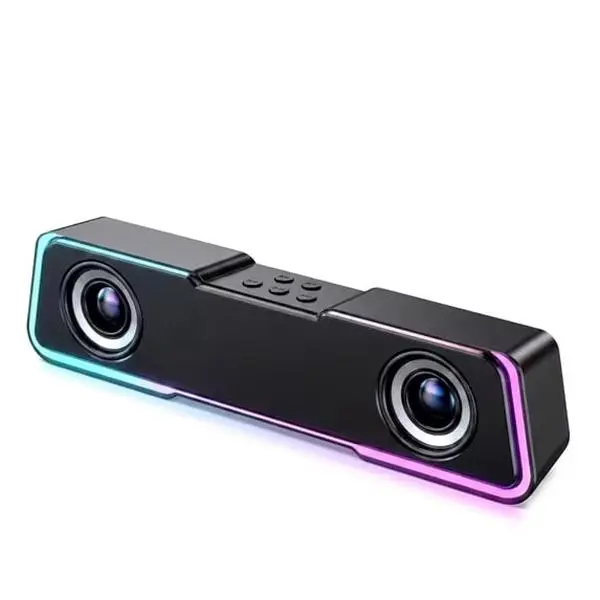Bluetooth Computer Speakers, PC Sound Bar with Deep Bass for Desktop Monitor, Switch Button USB Powered for Computer Desktop PC Laptop