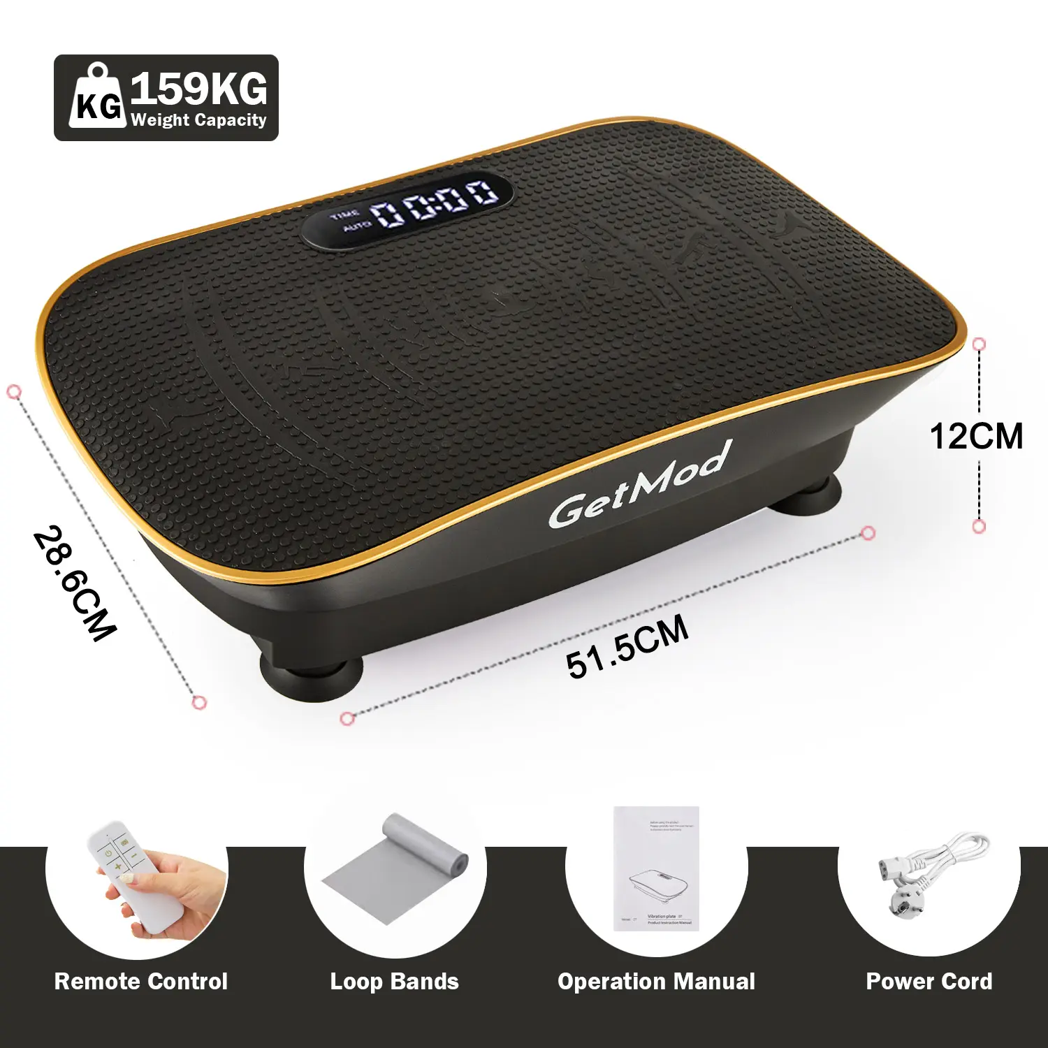 Free DeliveryGetMod Smart Vibration Plate ,Upgraded for High-Power Brushless Motor Bluetooth speaker with Enhanced Performance Exercise Machine Full Body Workout at home, vibrational platform for Wellness and Fitness #2 - TikTok Shop Free DeliveryGetMod Smart Vibration Plate ,Upgraded for High-Power Brushless Motor Bluetooth speaker with Enhanced Performance Exercise Machine Full Body Workout at home, vibrational platform for Wellness and Fitness #2 - TikTok Shop