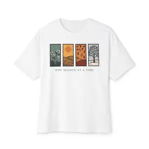 One Season at a Time Tee | Four Seasons Illustration