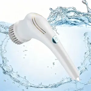 Electric Spin Scrubber, Cleaning Brushes for Household Use with 5 Replaceable Brush Heads, Power Scrubbers for Cleaning Bathroom,  for Shower, Tub, Kitchen, Tile, Floor