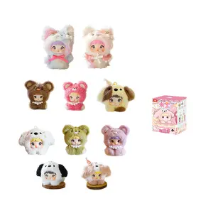 【TOPTOY】Nommi Baby Series Plush Blind Box, Cute Figures, Desktop Ornament, Collectible Toys, Birthday & Holiday Gift