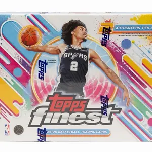 2025/26 Topps Finest Basketball Hobby Trading Cards