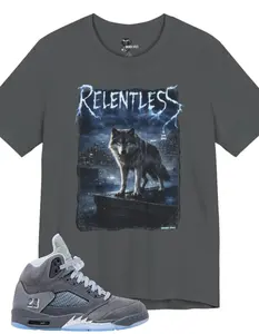 SNEAKER EFFECT Tee Shirt to Match Jordan 5 Wolf Grey 2026