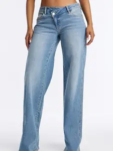 Tall Eastside Low Rise Crossover Wide Leg Jean - Vintage Wash