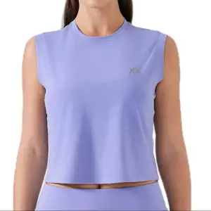 Women's Nova Crop Tank - Basic, Sleeveless Casual Top for Everyday Wear