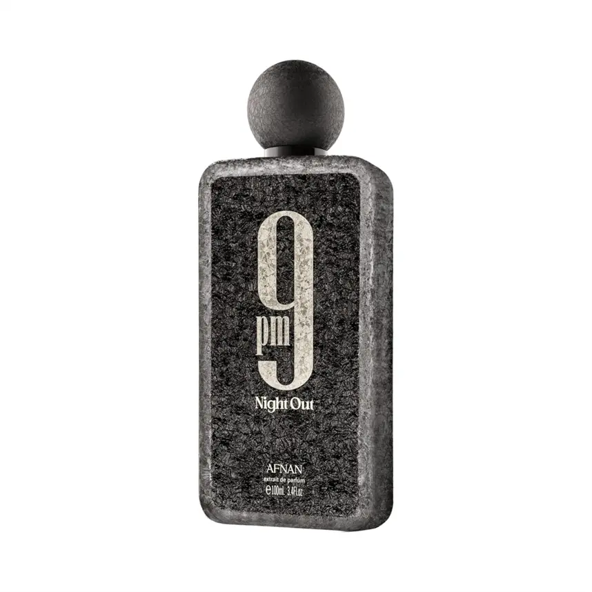 Afnan 9 PM Night Out Unisex Extrait de Parfum by Afnan 3.4oz