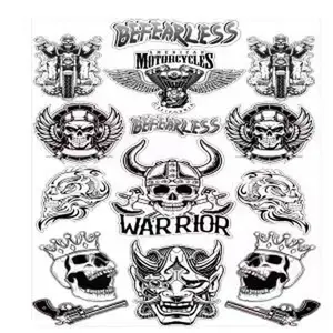 Sticker for motorcycles, cool, waterproof car sticker, high-quality Three-dimensional sense car stickers for motorcycles, motorcycle helmets, skateboards, cars, and off-road motorcycles,