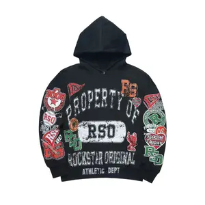 Syrix Black/Multi Graphic Hoodie