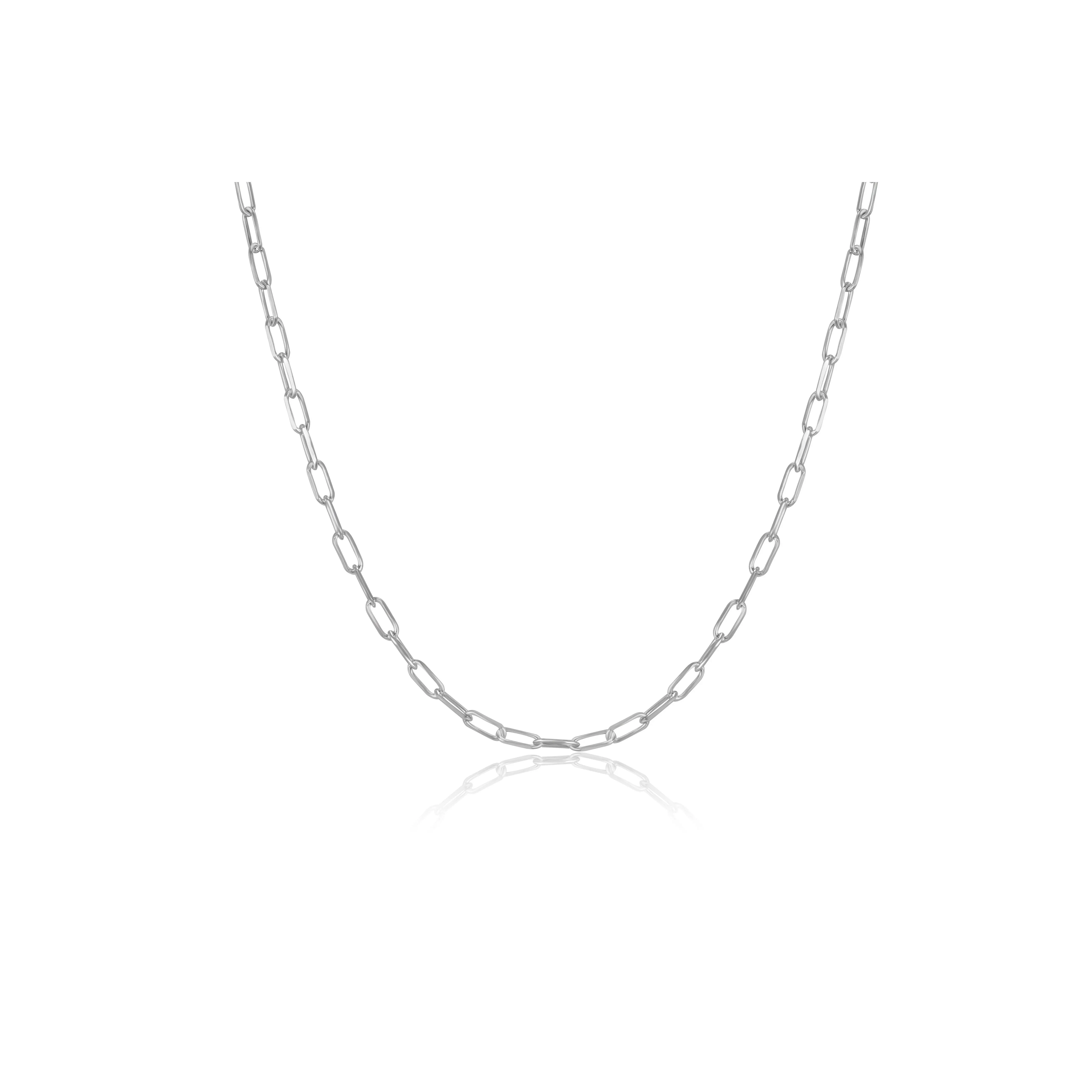 10k Yellow Gold 1.7mm 20 inch Paper Clip Chain