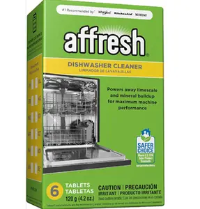 Affresh Dishwasher Cleaner - 6 Tablets for Cleaning Inside All Machine Models, Count