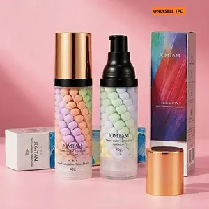 Three-In-One Sunscreen Primer, Color Corrector, Oil Control, Moisturizing, Pore Minimizer, Even Tone, Makeup Base, Beauty Cream