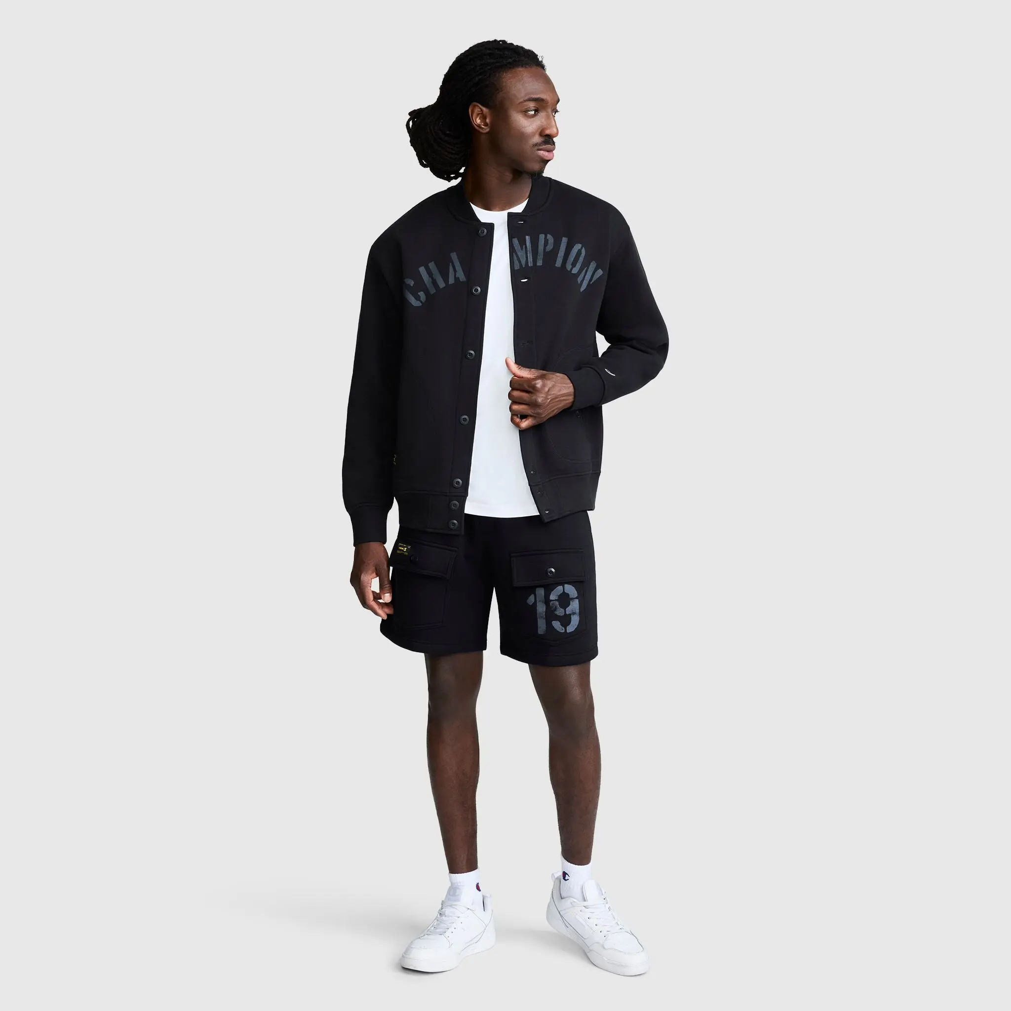 Fleece Baseball Jacket