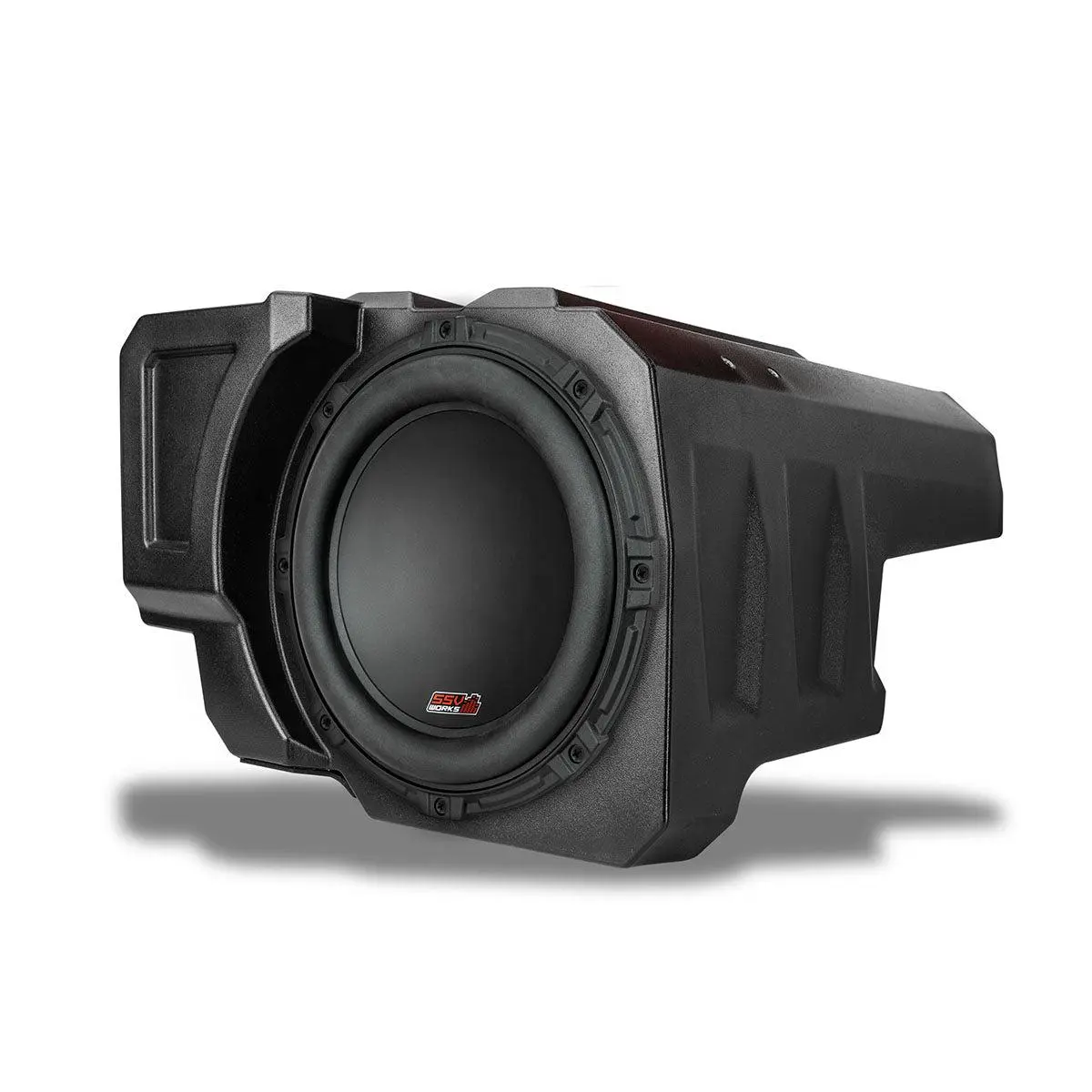 SSV Works 230-RZ5-BS10U 2020-2026 Polaris RZR Pro R, Pro S, Turbo R & Pro XP 4 Rear Seat 10" Subwoofer Enclosure