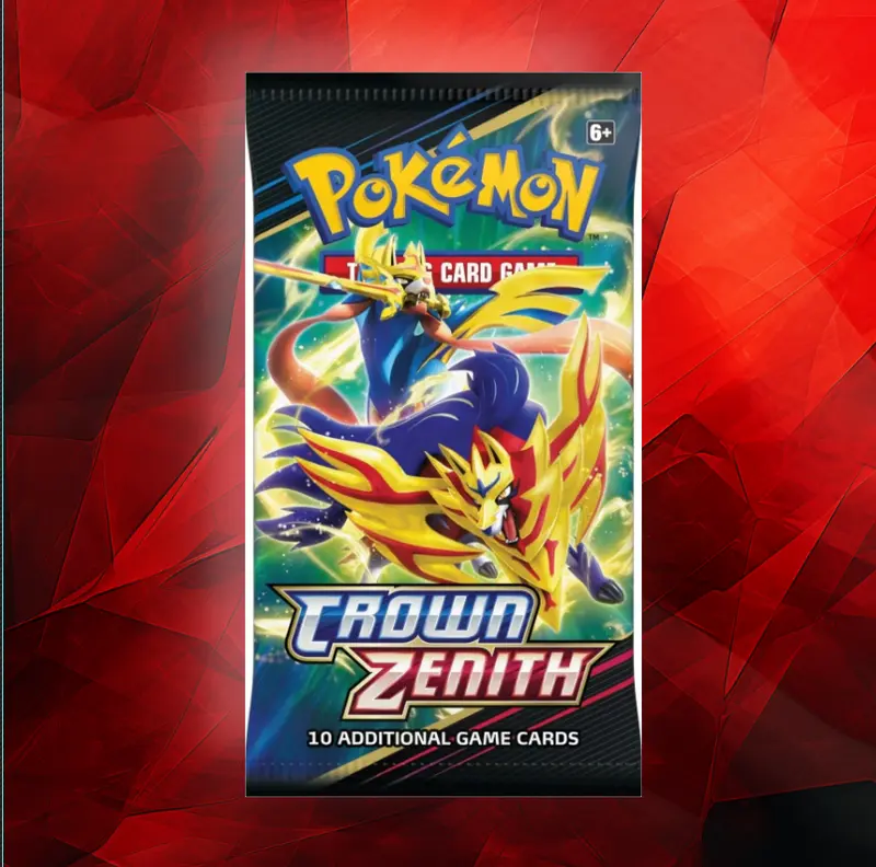 crown zenith booster box best cards TCG Crown Zenith Booster Box Brand New Factory Sealed 6 booster packs. 10  cards per pack. Gotta Catch 'Em All!