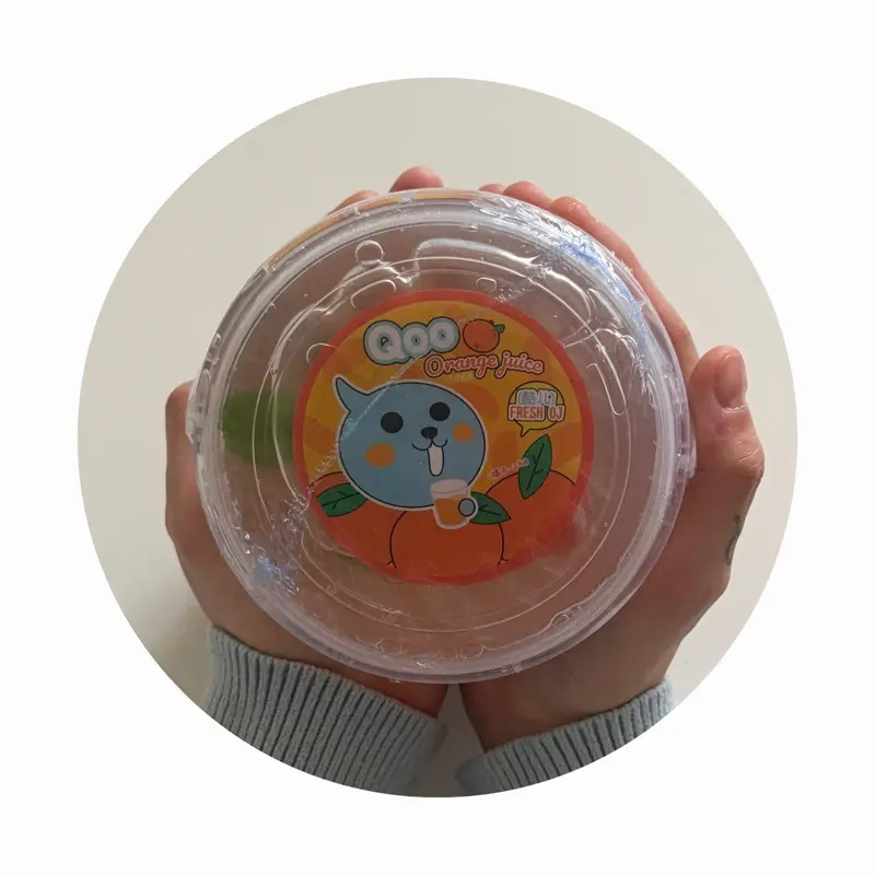 Orange Juicy Smoothie Slime