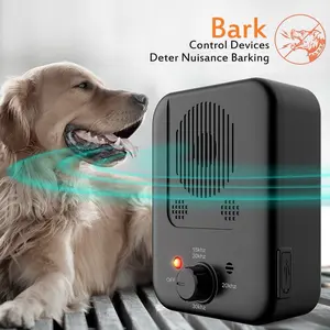 Ultrasonic Anti-Barking Device - Bark Deterrent, Automatic 50 Feet Detection, Harmless Ultrasound, Suitable for Dogs 6 Months to 8 Years