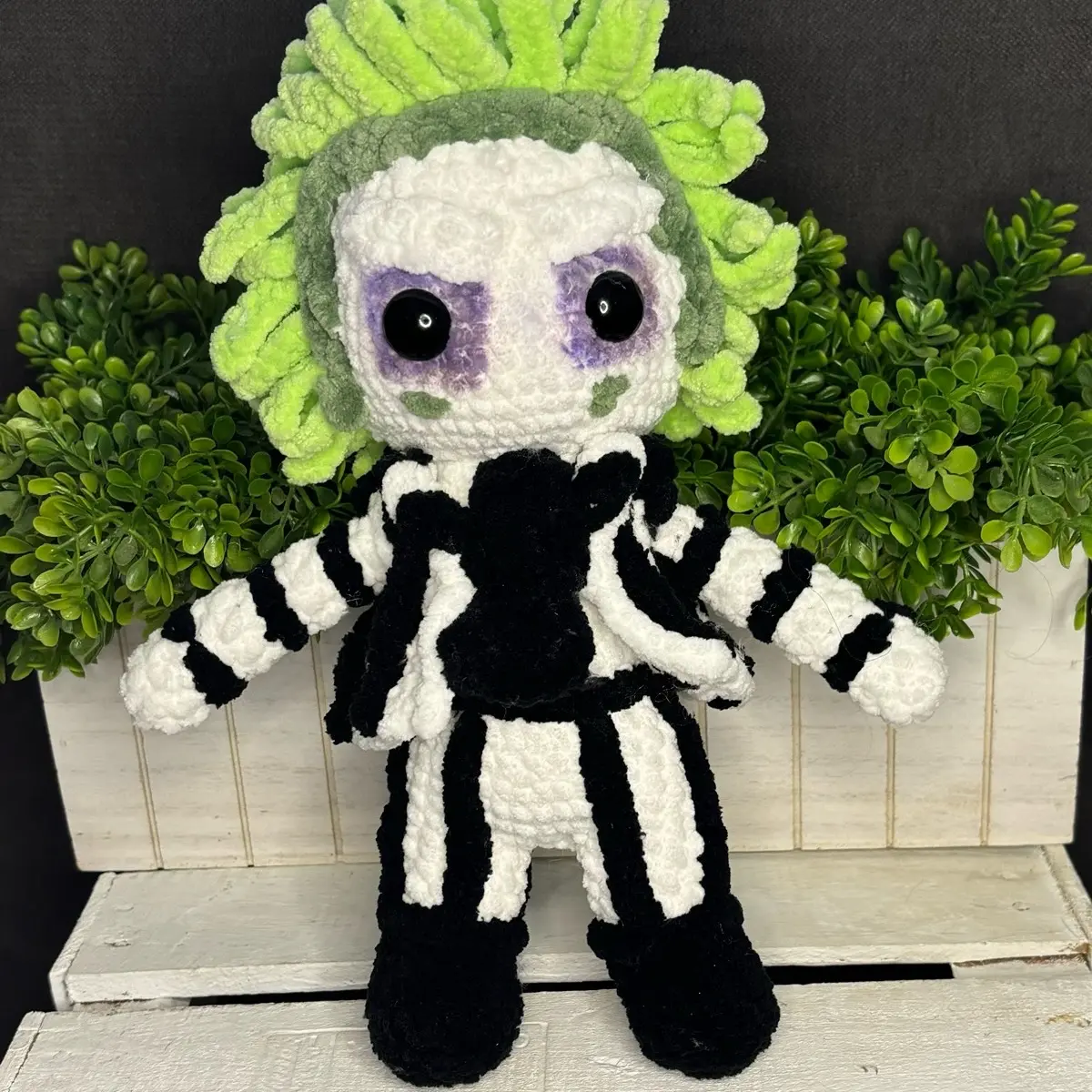 Beetle Guy Handmade Crochet Plushie Beetle Guy Handmade Crochet Plushie