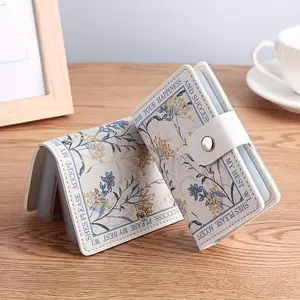 Stylish Women's Credit Card Holder, Compact Multi-Slot Wallet for Cards, Driver's License, Business Cards & Documents