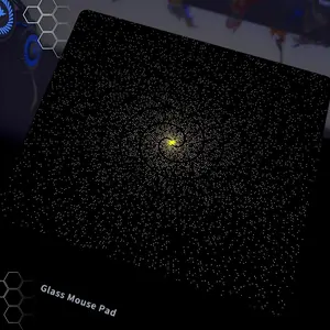 Control Type Glass Mouse Pad Professional Fps Gaming Smooth Feel, High-Quality Precision Control Surface, Ideal for Gamers & PC Users, Gaming Accessory