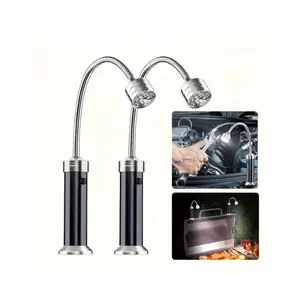 2-Pack BBQ Grill with Magnetic Base -Grill Accessories, Flexible, Weatherproof for Outdoor Cooking, Griddle - Ideal Gift for Men, Dad