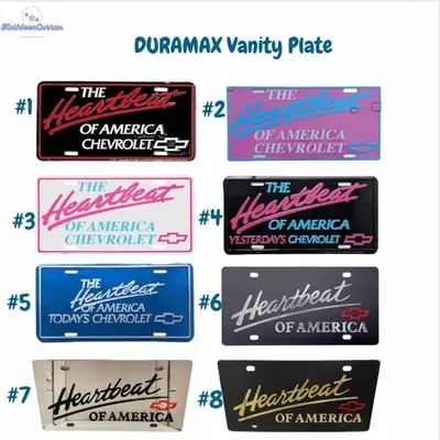 Find THE HEARTBEAT OF AMERICA License Plate ALUMINUM STAMPED METAL TAG In Utica, Michigan - Foto 6