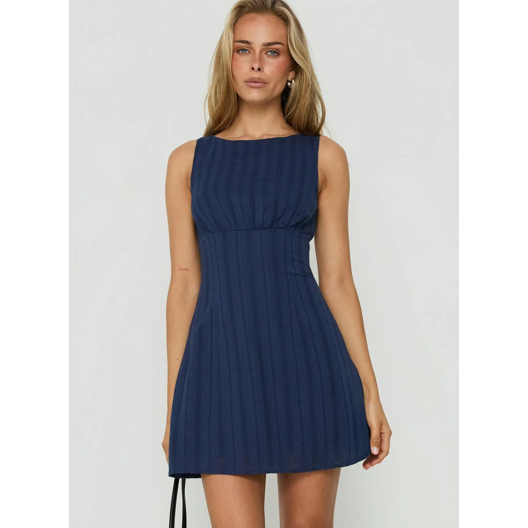 Sweet Somethings Mini Dress Navy