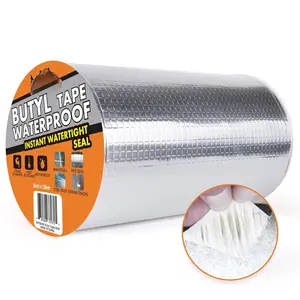 Butyl Tape  Sealant Tape 8inch x33feet,  Foil Duct Sealing Tape for RV Roof Repair, Boat and Pipe Sealing, , Glass & EDPM Roof Leak Patching,